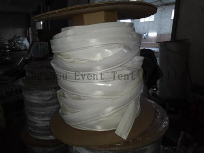 10mm Tent Accessories PVC Fabric 850gsm 30mm Double Flap Keder For Advisement Usage