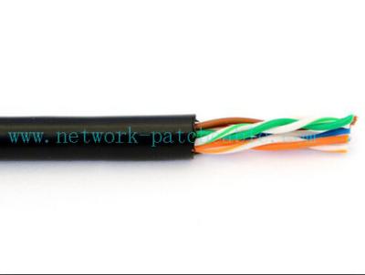 UTP / FTP / SFTP Outdoor Cat5e Cable Network With Fluke Tested Approved