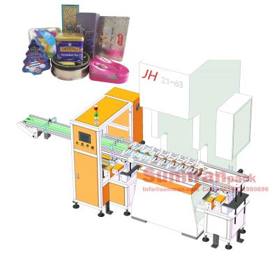 Linha 3800x1300x1800mm Szie de Tin Can Making Machine Production do certificado do CE