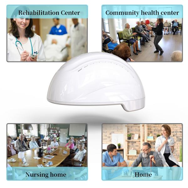 810nm Infrared LED Light Photobiomodulation Helmet For Alzheimer's Improving