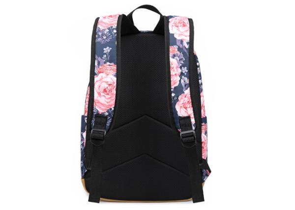 Camping Flowers Bud Kids Canvas Backpack