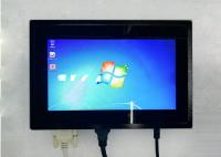 7 definição capacitiva RS232 do monitor 1024*600 do toque das lêndeas da polegada 1000 para o toque
