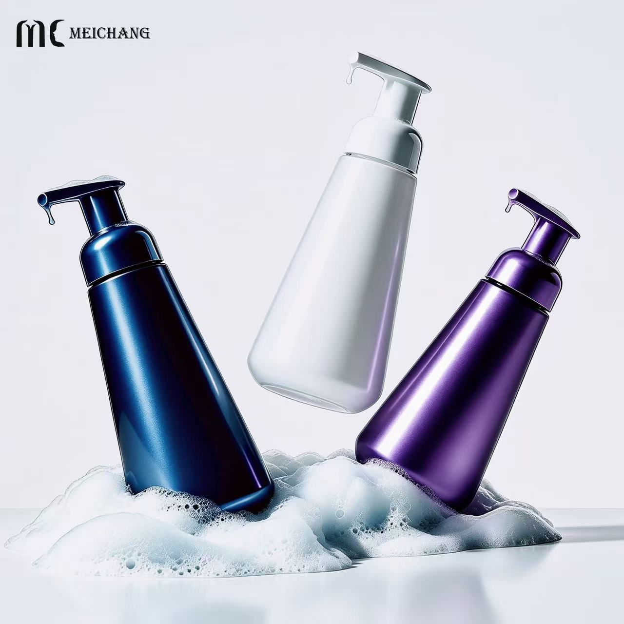 150ml / 200ml / 300ml Tapered PET Foaming Pump Bottle（MC-1805）