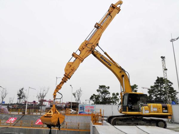 20-50ton Excavator Telescopic Arm for Deep Excavation Q355B+BS900