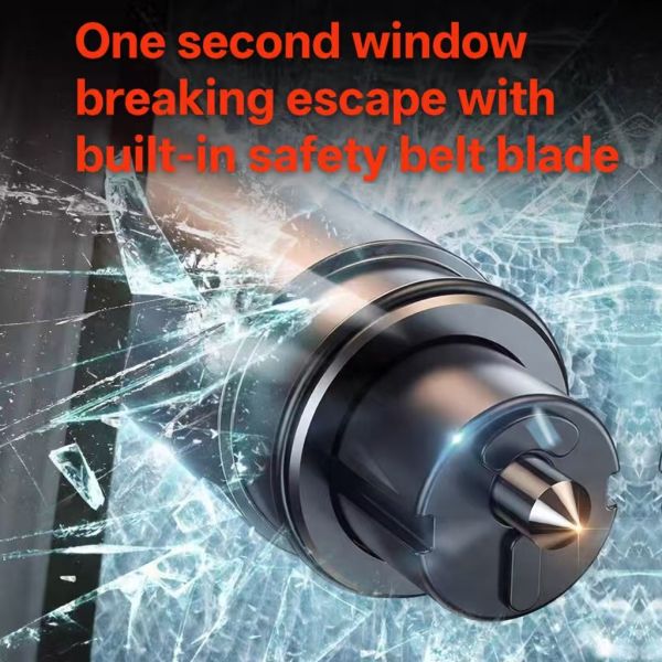 For 23-26 Xiaopeng G6 Window Breaker Safety Hammer Can Cut Safety Belt