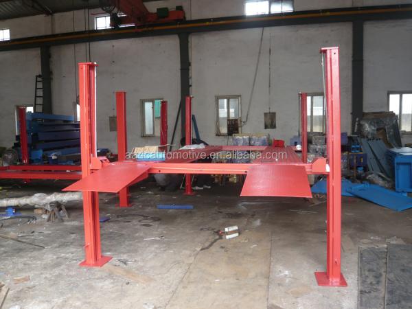 AA4C 3.5T mobile 4 post car parking lift