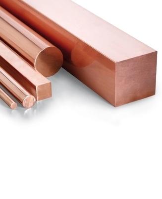 C1100 C2700 C2200 Copper Round Square Rectangular Bars For Architectural Industrial