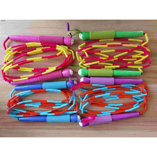7 Foot Custom Jump Ropes Tangle Free Skipping Rope Adjustable TPU Beaded