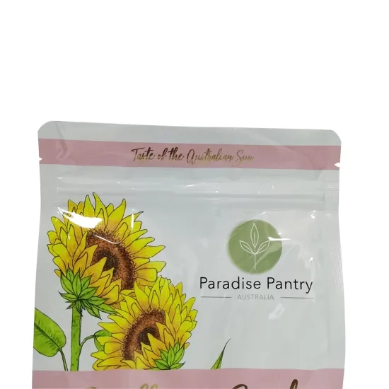 Snack Food 8x11cm Zipper Packaging Bag VMPET Laminate Material