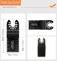Os dentes do TUV 35x40mm Japão liberam rapidamente as multi lâminas de serra de oscilação da ferramenta
