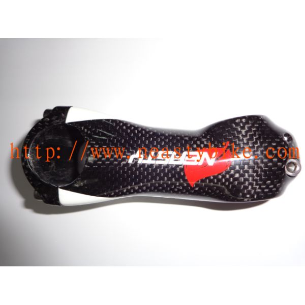 ST-NT-CC10 bicycle parts full carbon stem 90/100mm carbon stem white and black