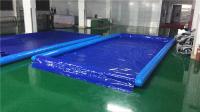 Tapis gonflable imperméable hermétique 6x3m de station de lavage adaptés aux besoins du client