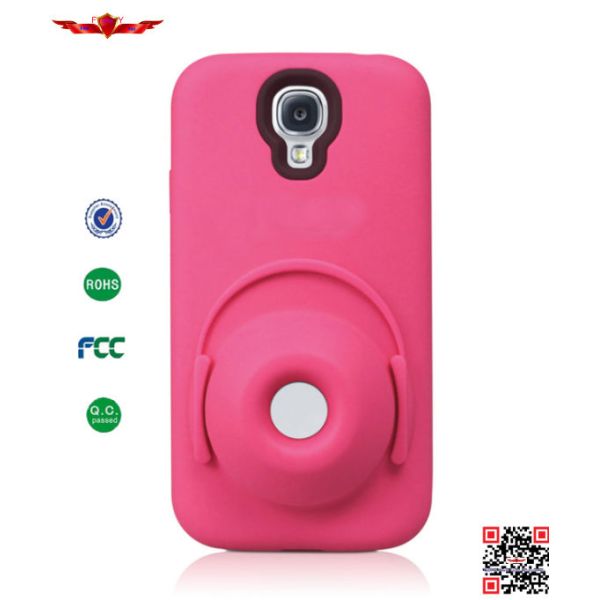 Neweset Fashion Design TPU Silicone Cover Cases For Samsung Galaxy S4 Speaker Case