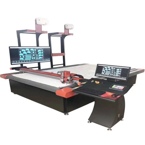 Single Ply Cutting CNC Digital Cutting Machine with 2500x1600mm Scope and 35mm Thickness for Soft Materials