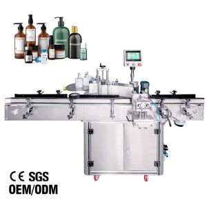 700W 220V Automatic Labeling Machine For Food Cosmetics Bottle Bag