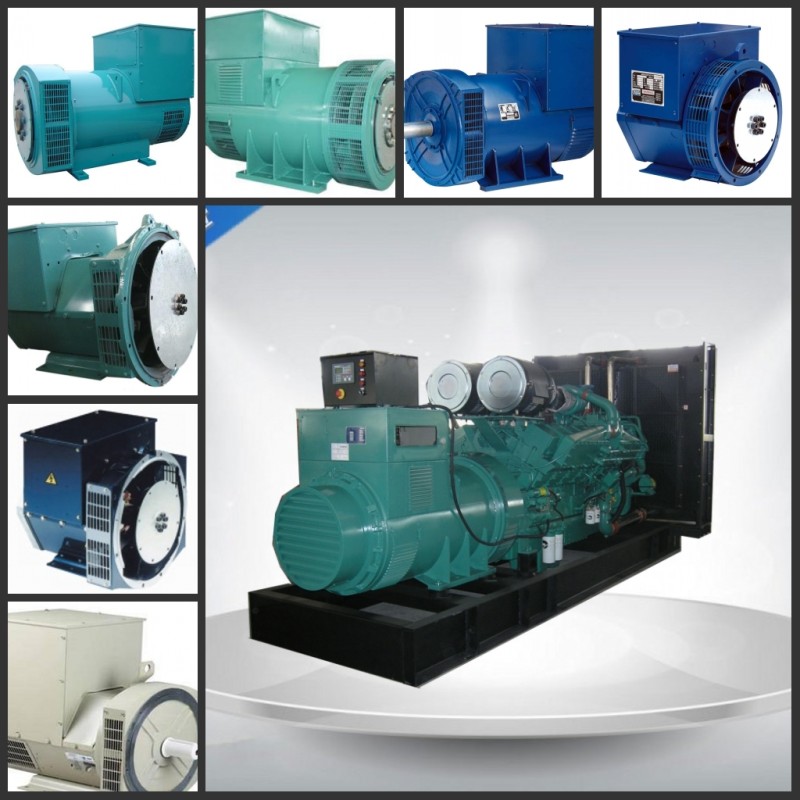 640kw 800kva Brushless AC Generator Self Exciting With IP23 Protection Grade