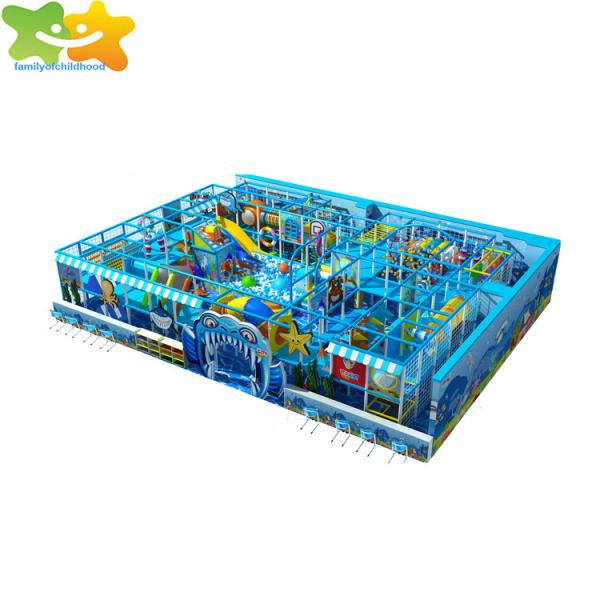 Attractive Kids Ball Pool Climbing Ropes Nets Obstacle Children Indoor Playground