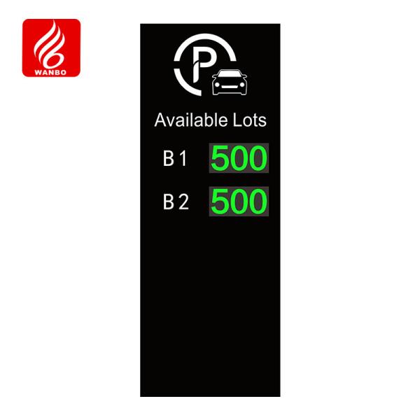 Structure de stationnement extérieur Signalisation Grand écran de guidage OEM ODM