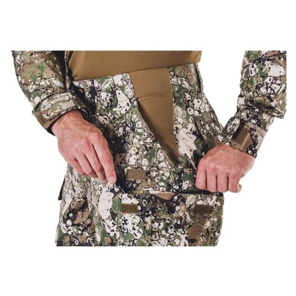 Los pantalones de color caqui del ACU de la tela de algodón del poliéster el 35% del 65% rasgan para parar parásitos atmosféricos antis