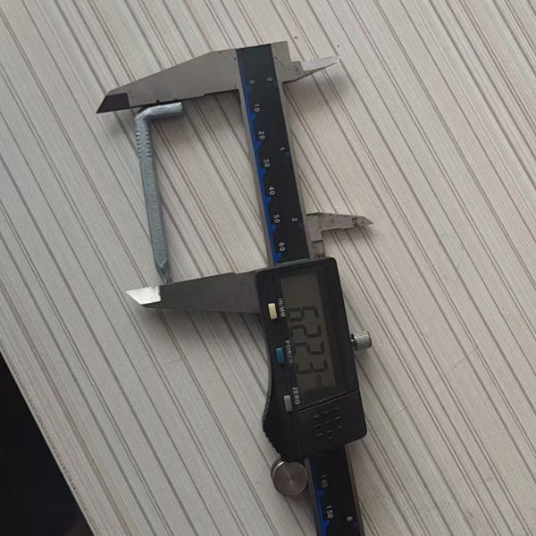 Headless Galvanized L-Shaped Steel Nails 3.0mm-9.6mm Shank Diameter 5mm