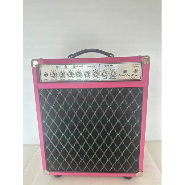 Custom Grand Handwired Overdrive Reverb 20 Watt 1x12 Combo Purple Suede 2 X EL84 3 X 12ax7 JJ Tubes
