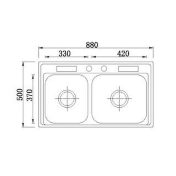 Изготовленный на заказ блок раковины угла нержавеющей стали с выдающим сопротивлением ссадины