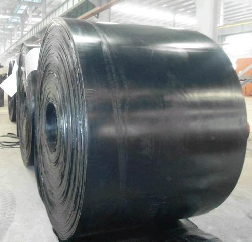 Heat resistance EP200 rubber conveyor belt suitable for conveying hot material like powder or clump materials at hig