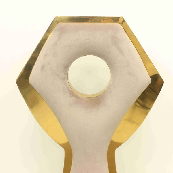 Stainless Steel Frame Padded Dining Room Chairs Modern Marble Dining Room Furniture