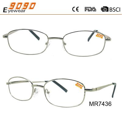 latest classic fashion reading glasses with stainless steel, suitable for men and women