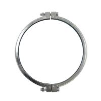 Braçadeira de faixa galvanizada 80MM-300MM do coletor de poeira do parafuso da tubulação M6