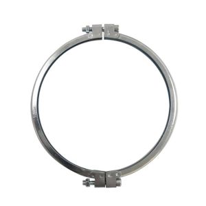 Гальванизированная струбцина диапазона 80MM-300MM сборника пыли болта трубы M6