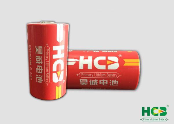 Custom Li SOCl2 3.6 V Battery , ER26500 Lithium Battery 8500mAh Anti Corrosion Gas Meter  NB-IoT Meter and Sensor