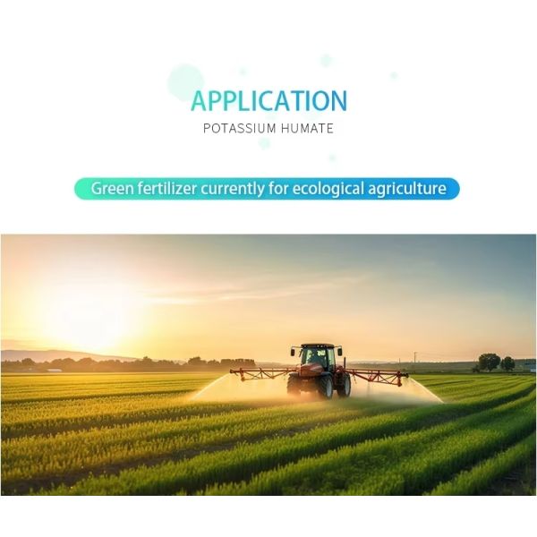 Potassium Humate Flakes Shiny 100% Water Solubility Fertilizer Super Fulvic Acid