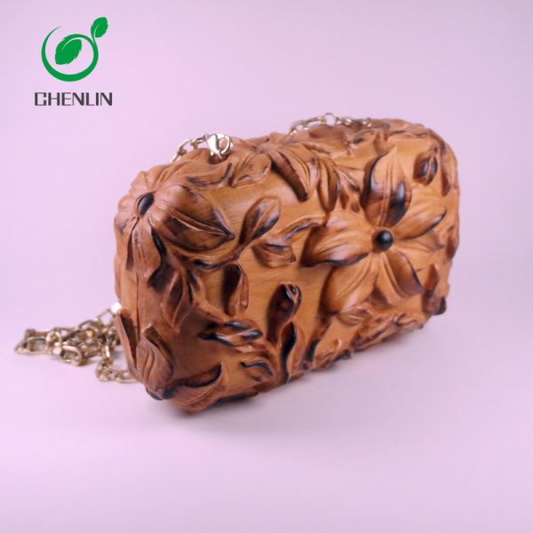 Distinctive Aesthetic Wooden Clutch Bag