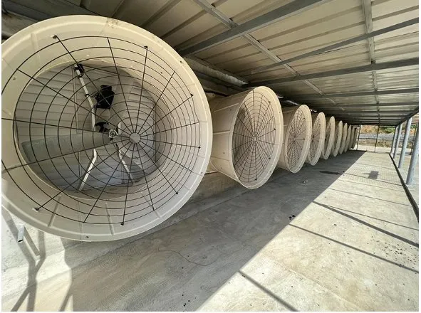 Poultry House Galvanized Exhaust Fan Strong Wind Ventilation Fan High Airflow