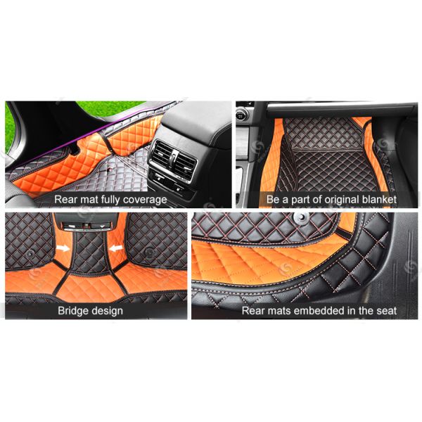 360 Degree 5d Car Floor Mats for Lexus GS250 GS350 GS350 AWD NX200t NX300h RX350 RX450h RX270 RX200t GX460 LX460 LX570 2010-2018