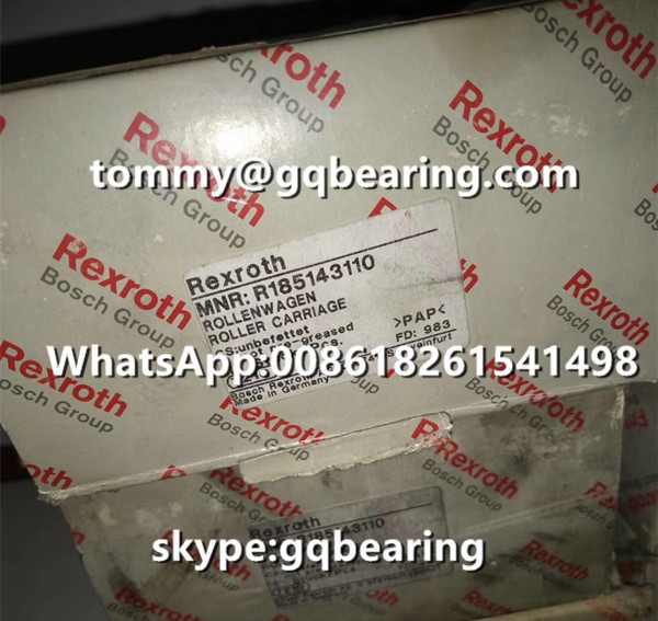 Rexroth R185143110 Matériau en acier à large bride Bloc linéaire Taille 45 120x150x51