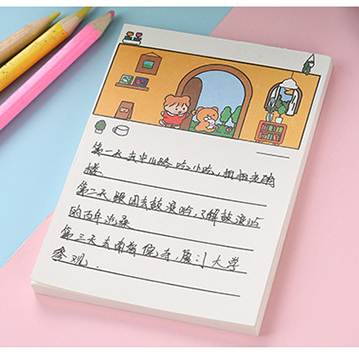 8 colores estilo tapa dura lindo 3 agujeros hoja suelta recargar portada de cuaderno Mini carpeta de archivos de PVC