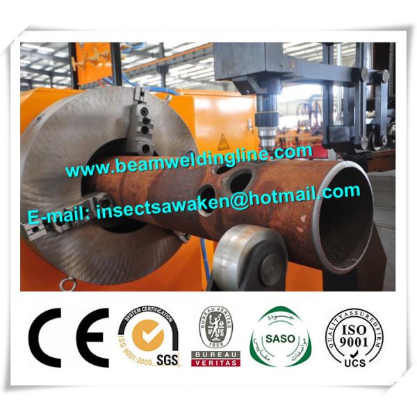 CNC Plasma Cutting Machine Mild Steel Pipe Bevelling Machines