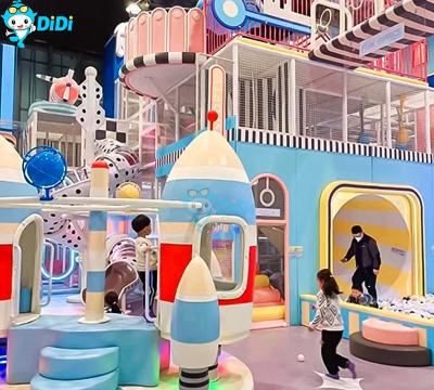 City Theme Kids Indoor Playground Equipment For Physical Exercise And Sensory Education