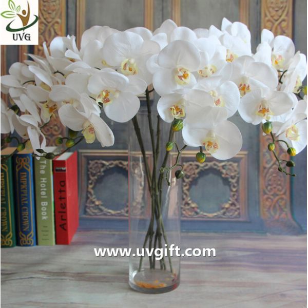 UVG Silk blossom wholesale artificial orchid flowers for wedding decoration centerpieces
