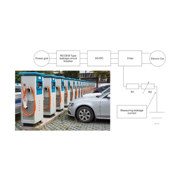 Тип Electro b автомата защити цепи Rccb остаточный настоящий магнитный для электротранспорта