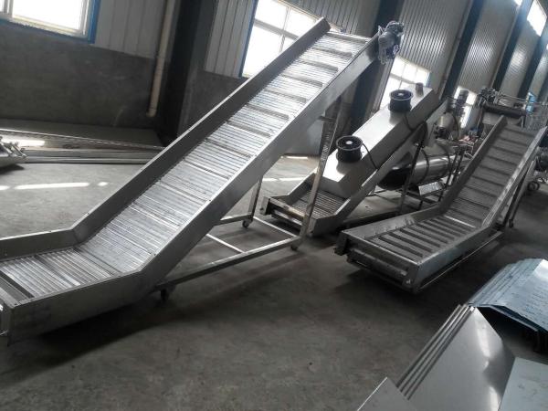 SS304 Cinturão de transporte espiral de cadeia de aço inoxidável / 1m 1,2m 1,5m Larga Balança de metal Tecido de rede de arame condutor de cinto