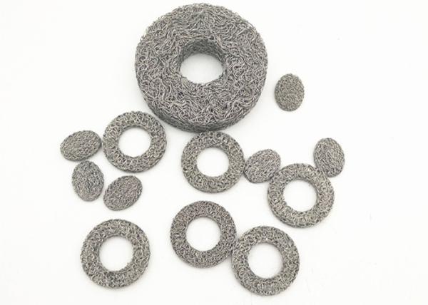 14*10mm High Pressure Knitted Wire Mesh Stainless Steel Anti Corrission