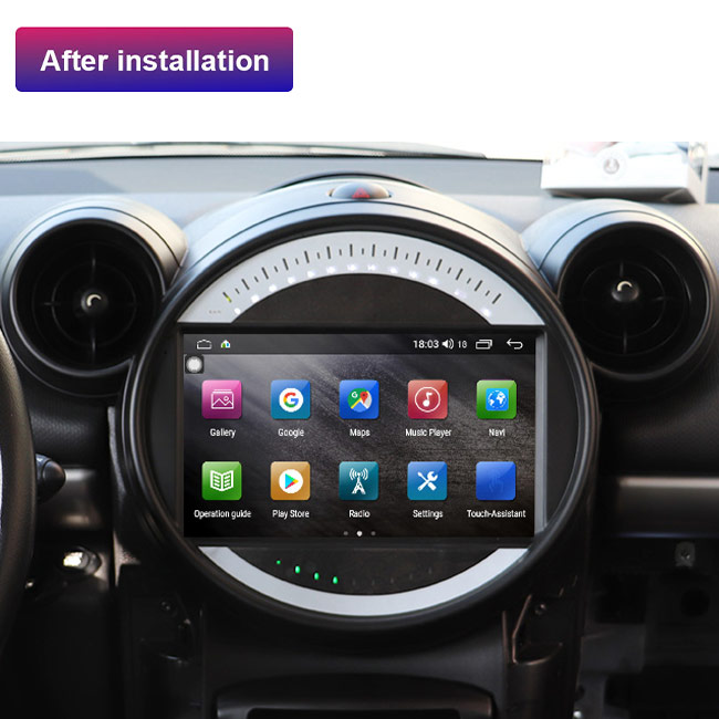 Gps автомобиля экрана 1024*768 ROM BMW Sat Nav 64GB 10,0 дюймов вертикальные передают по радио