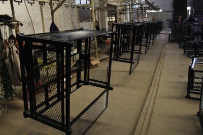 Powder Coated 700KG Capacity 5.0mm Wire Metal Storage Cage