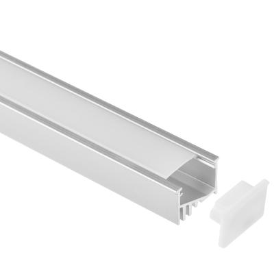 o canal de alumínio excelente da dissipação de calor de 21*13mm Recessed a iluminação do chanfro do perfil do diodo emissor de luz