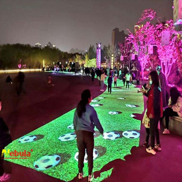 Nebula 80+ Interactive Games DLP 1000 Lumen LED Outdoor Projection 3D Mapping Gobo Video Projector