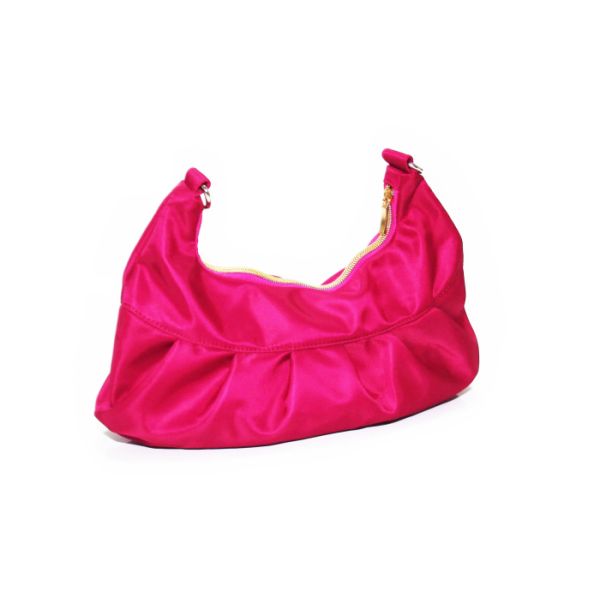 Custom logo printing washable polyester shoulder bag for women