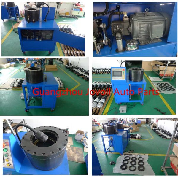 Presión de sistema del poder 30Mpa de la máquina 4kw de choque que prensa del amortiguador de la suspensión de gas del aire